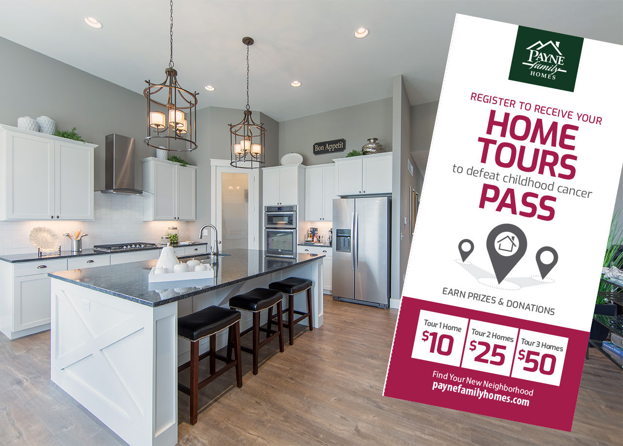 Tour our homes win great prizes & join the fight to end childhood cancer